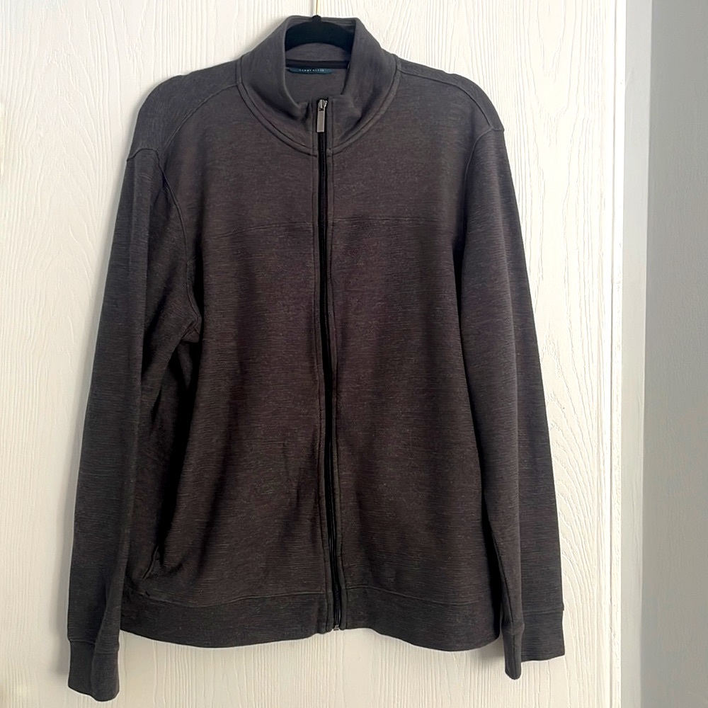 Perry Ellis Men’s Zip Up Sweater